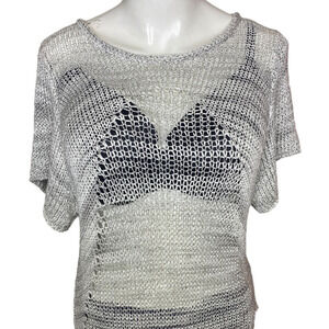 Helmut Lang Open Knit Tunic Sweater /Dress/ Cover-up Size M